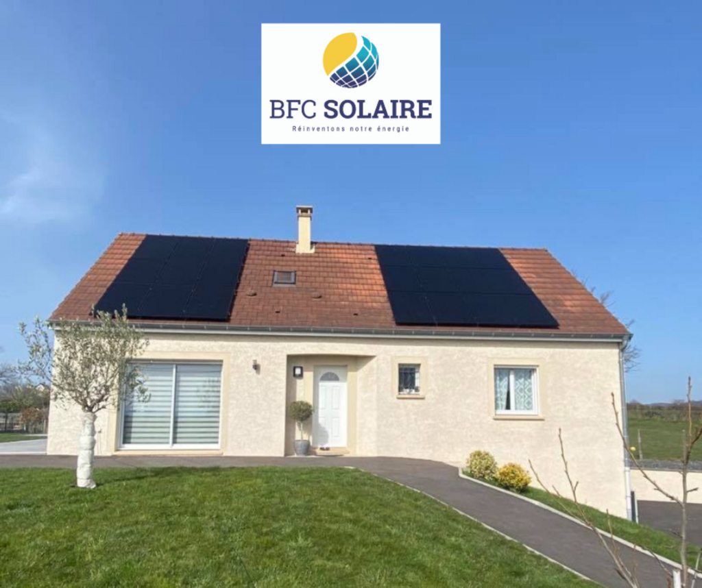 Maison équipée d'une centrale de panneau solaire photovoltaïque en Côte-d'Or 21000 - Dijon